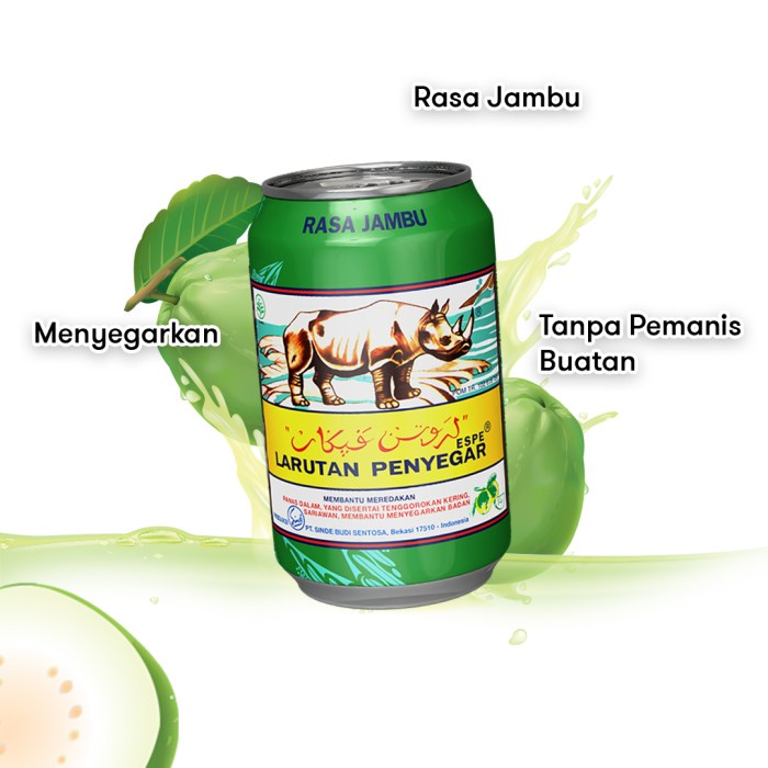 

[SIY] Larutan Penyegar Cap Badak Kaleng 320ml Paket Bundling isi 6pcs - Jambu (BERKUALITAS)