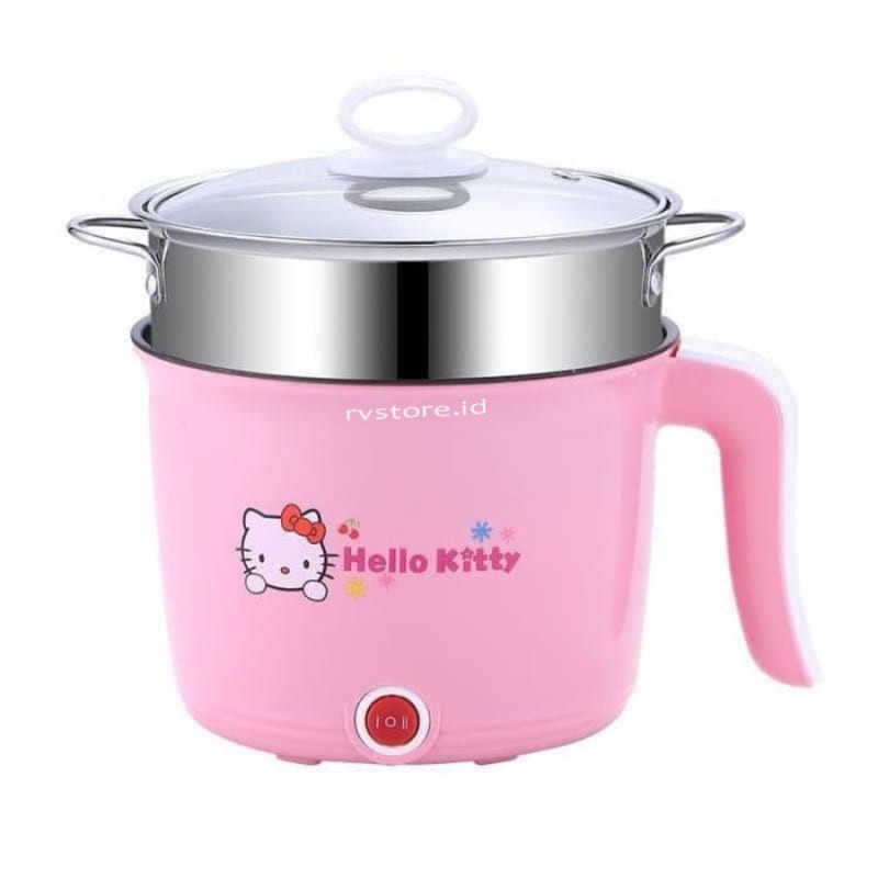 PANCI LISTRIK KARAKTER HELLO KITTY panci elektrik serbaguna 1.8 LITER