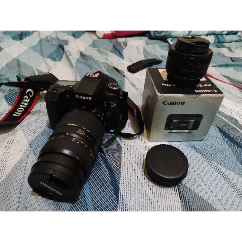 Canon 70d dua lensa