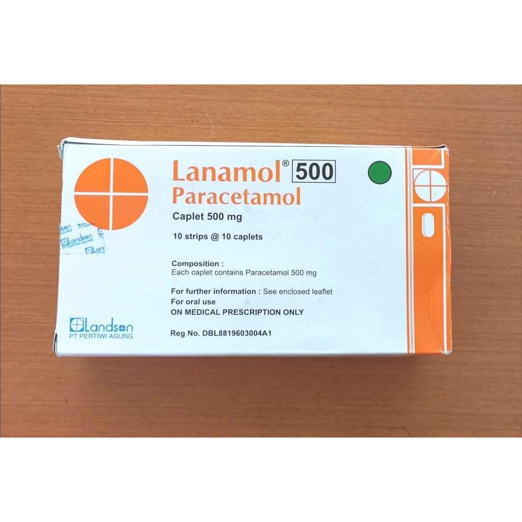

Lanamol Paracetamol Box 100 Tab