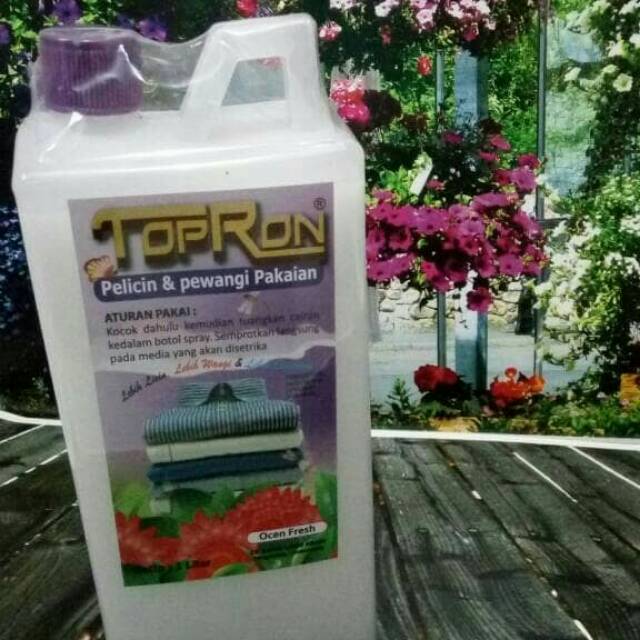 Topron pewangi & pelicin pakaian