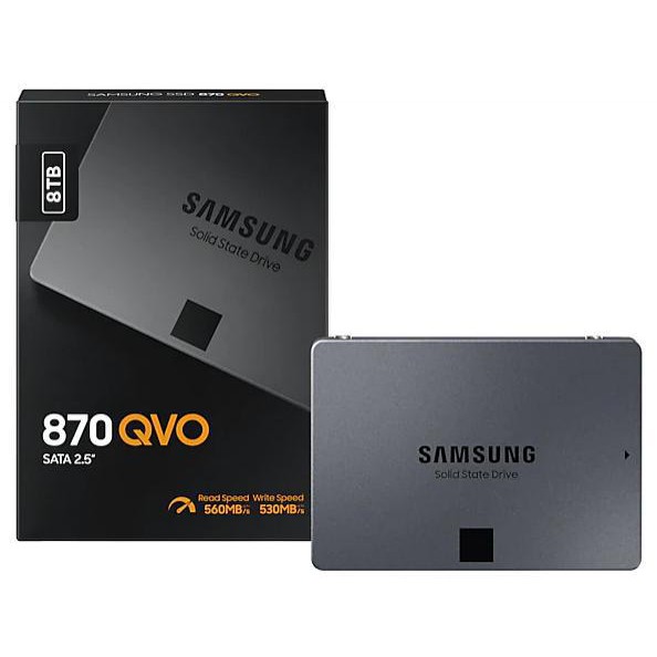 SSD SAMSUNG 870 QVO 8TB 2.5 Inch SAMSUNG SSD 870 QVO 8TB Resmi