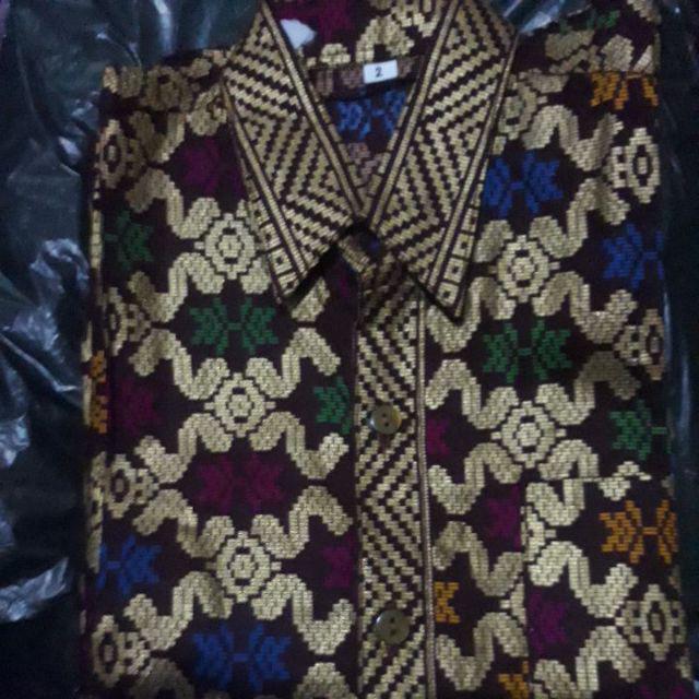 Sarimbit Couple Batik Rok N Blus Wanita Takashimaya Prodo Maroon