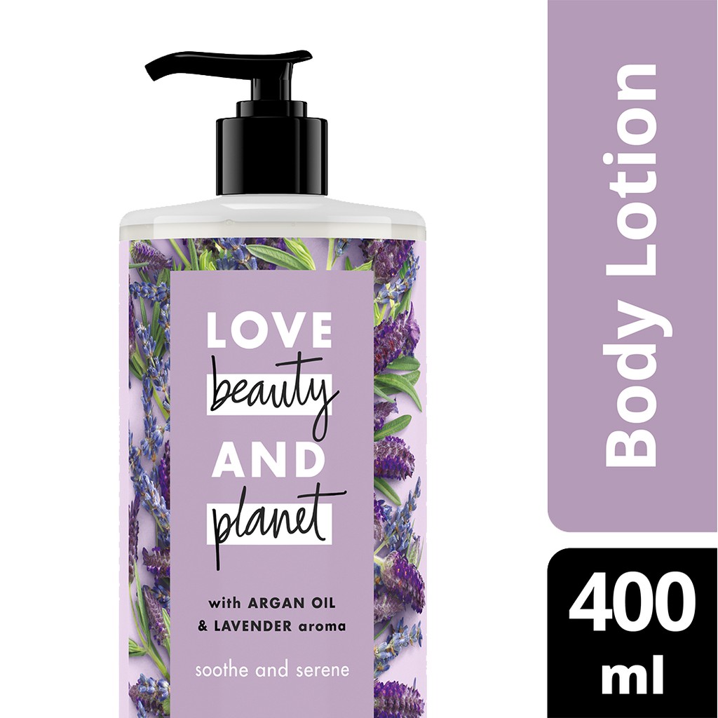 Love Beauty & Planet Sooth And Serene - Argan Oil & Lavender Body Lotion 400ml