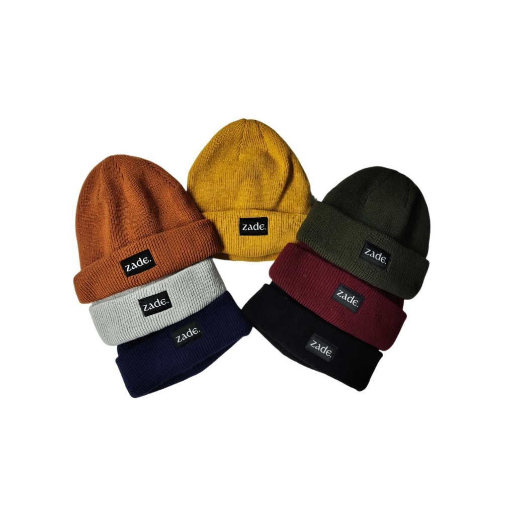 Kupluk Beanie Polos Bahan Spandek premium Dewasa ORIGINAL SALVIOHEXIA