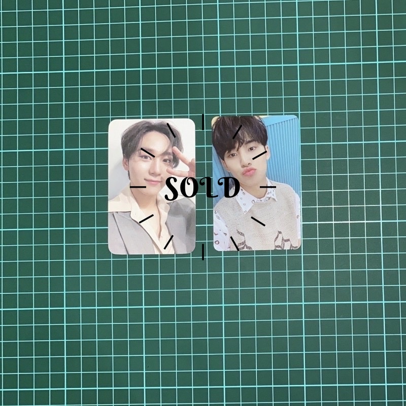 Photocard Seventeen Mingyu Henggare Net ver/Cimumu pair Seungkwan FREE PC, TC, Pola, BM, Postcard, M