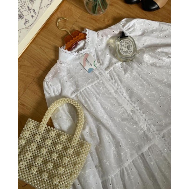 Arumi White Tunic Haideeorlin