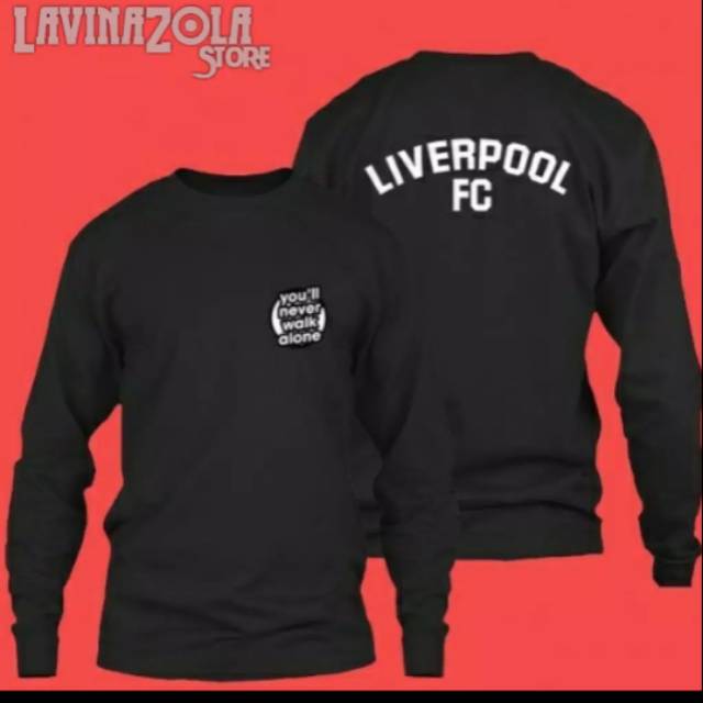T-shirt kaos baju LIVERPOOL FC lengan panjang