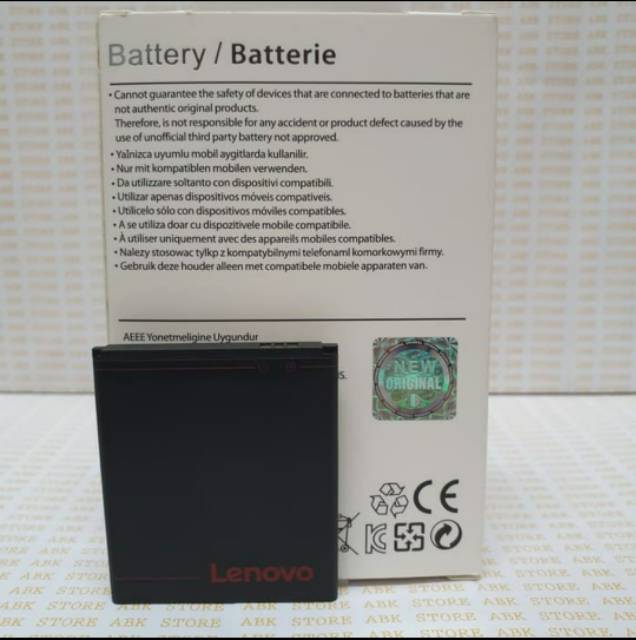 Batre Baterai Battery Lenovo A1000 A2010 A3800 BL253 Original