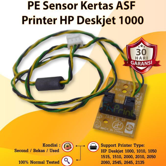 

PE SENSOR KERTAS ASF PRINTER HP DESKJET 1000 1010 1050 1510 1515 2000 ORIGINAL