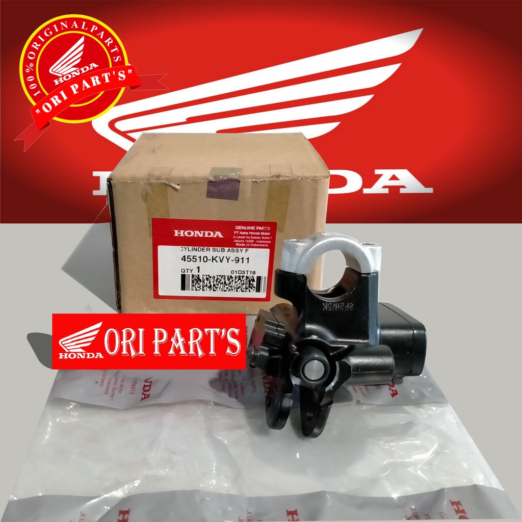 master rem atas depan assy beat fi scoopy fi spacy revo fi//45510kvy911