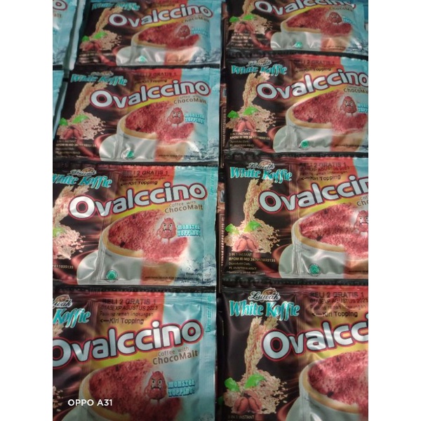 

luwak white koffie ovalccino beli 2+1(isi 15pcs)