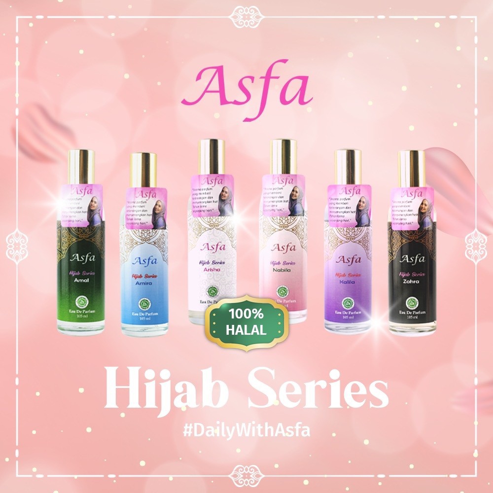 Asfa Eau De Parfum Hijab 105 ml