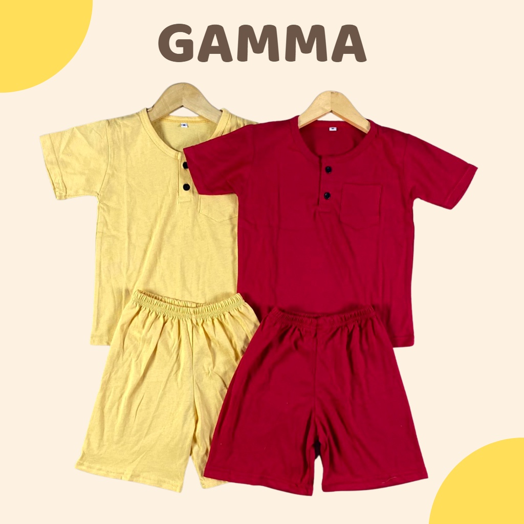 2-5 TH SETELAN ANAK GAMMA SETELAN HARIAN ANAK LAKI-LAKI DAN PEREMPUAN SET ANAK (UNISEX)