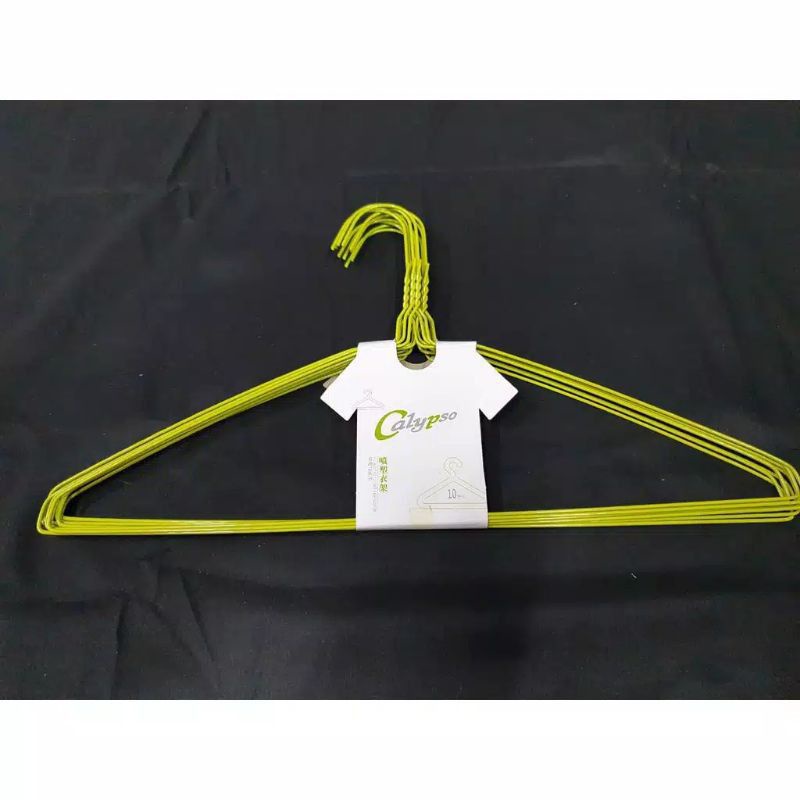 HANGER WARNA 1 PACK ISI 10 / HANGER WARNA