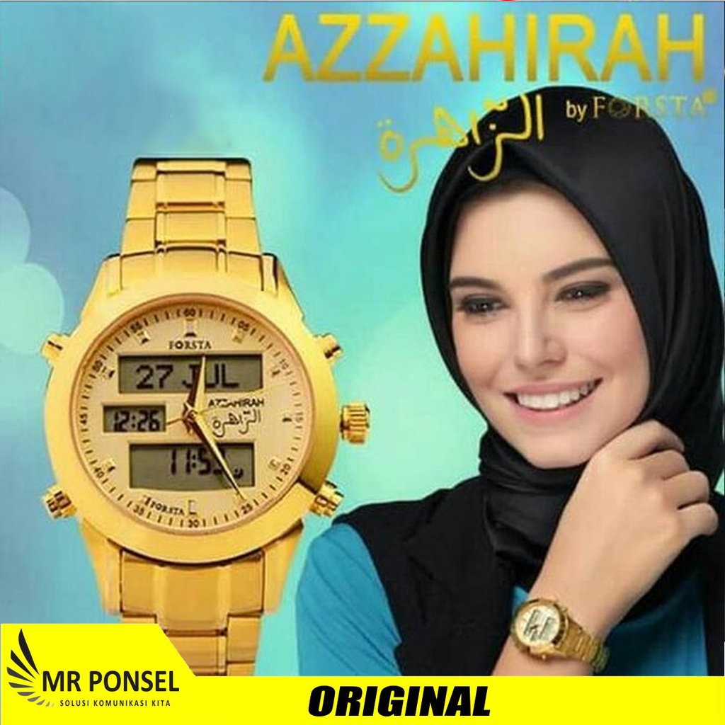 Jam Tangan Muslim Forsta Azzahirah Woman ori - ALL GOLD