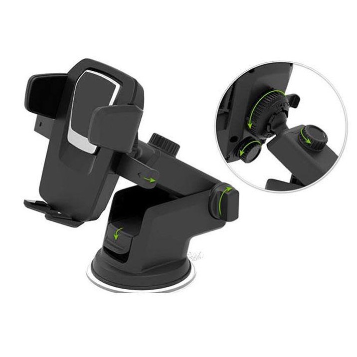 TERBARU!!! Car Holder for Smartphone with Suction Cup-Hitam