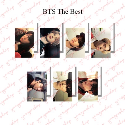 [READY / SET] THE BEST BTSN PHOTOCARD UNOFFICIAL FANMADE YANGPASHOP JUNGKOOK V TAEHYUNG JIMIN