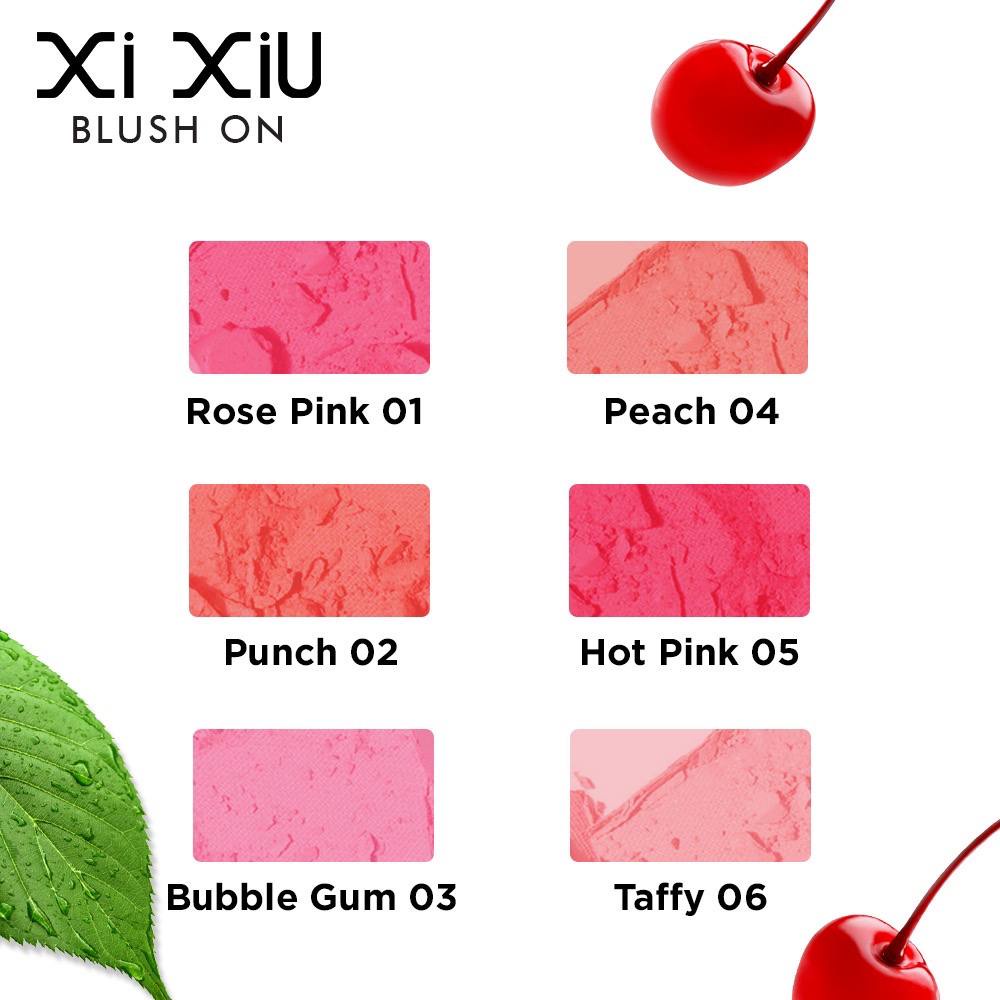 JT - Blush On Xi Xiu Original Soft Pigment Blush On Palette BPOM