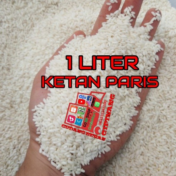 

BERAS KETAN PUTIH PARIS 1 LITER KUALITAS NO.1