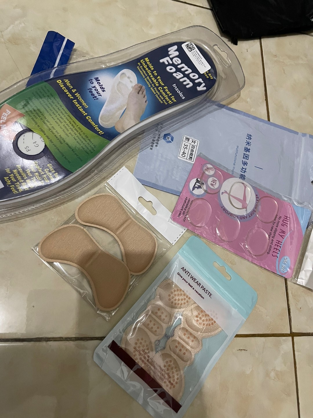 Insol Gel Silicon Sol Silicon Anti Kaki Lecet Bantalan Silicon Sepatu Wanita