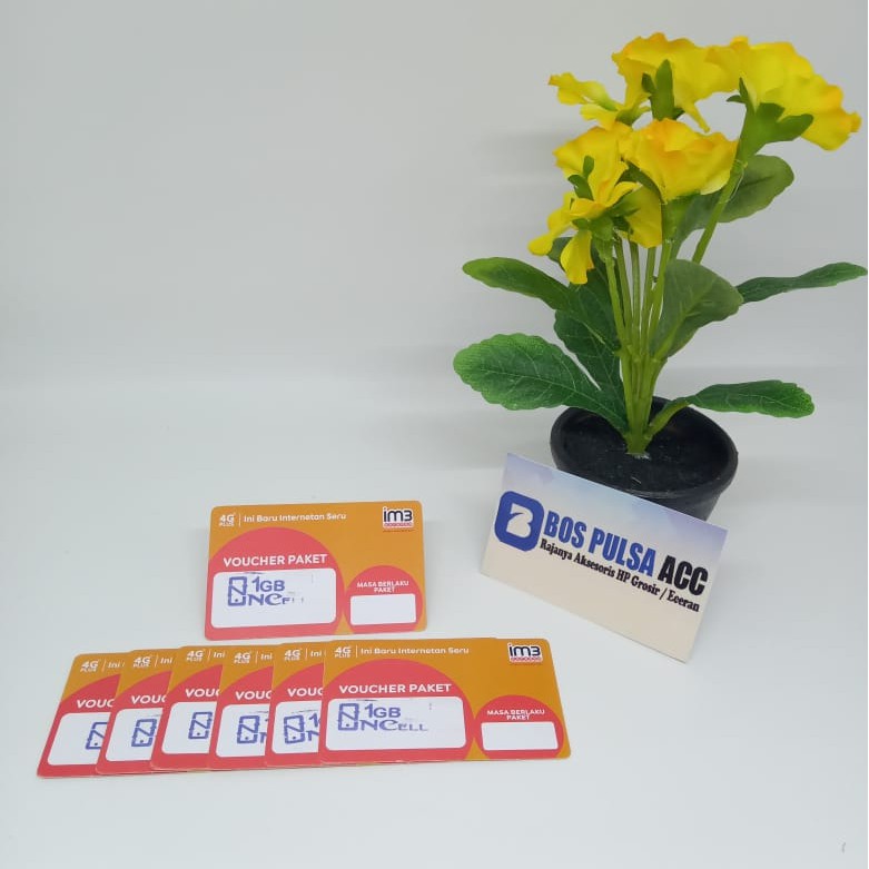 VOUCHER INDOSAT 1GB UNLIMITED