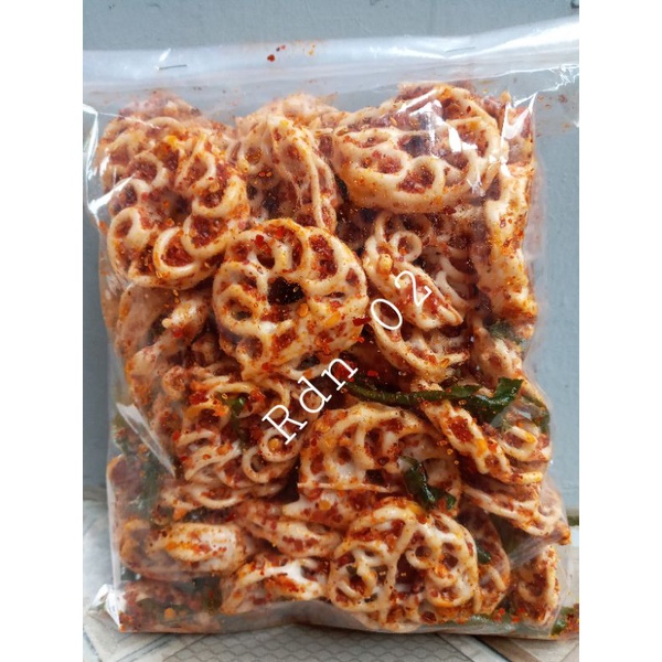 

seblak bantat krupuk mawar,krupuk pedo