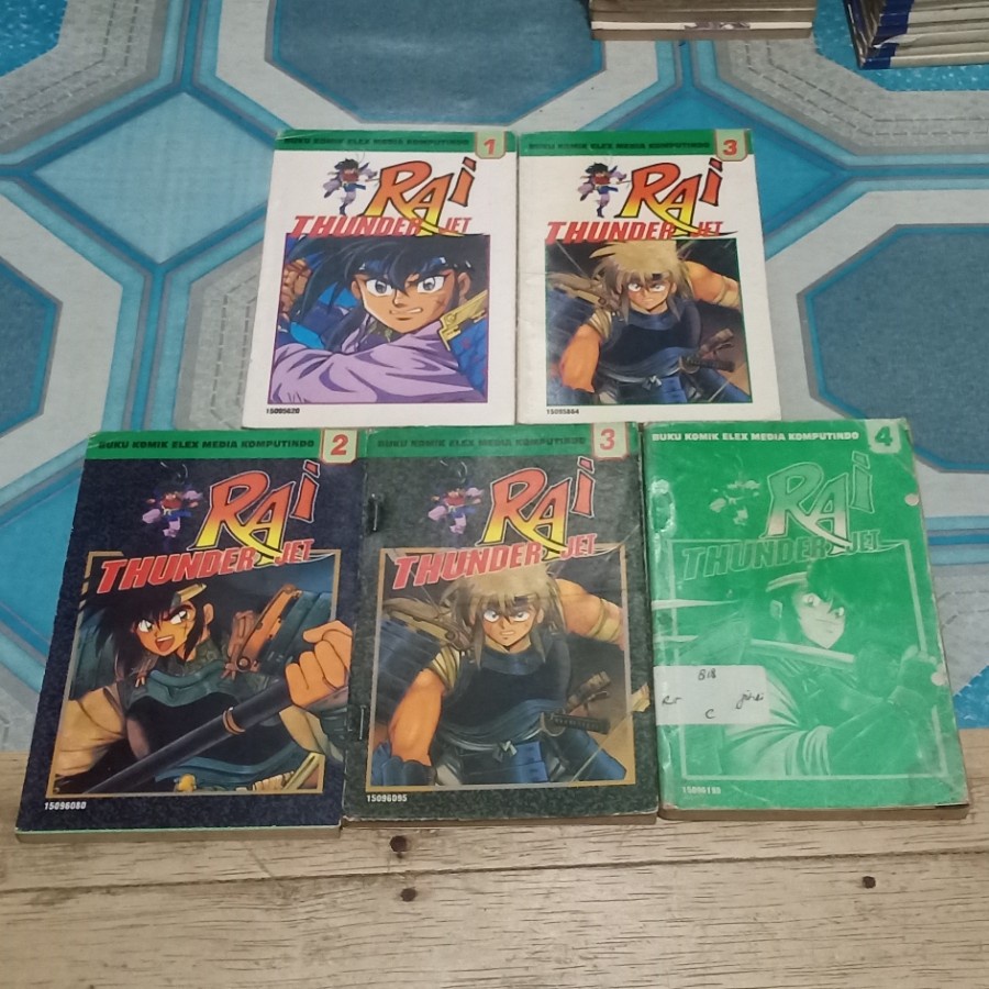 Bursa Komik 2nd Komik Rai thunder jet