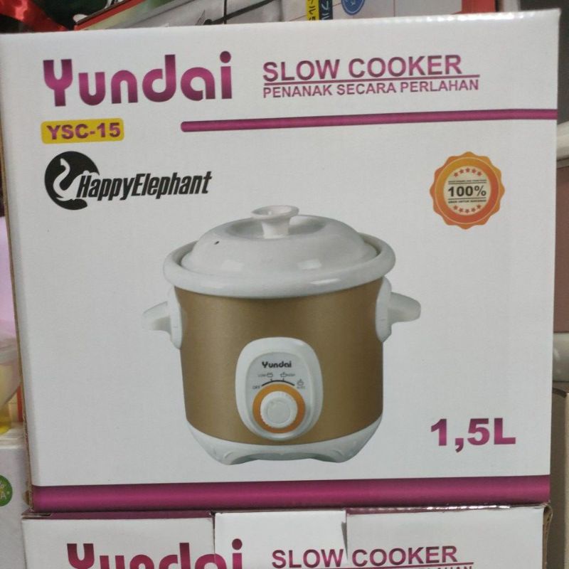 Slow Cooker YUNDAI 1,5L