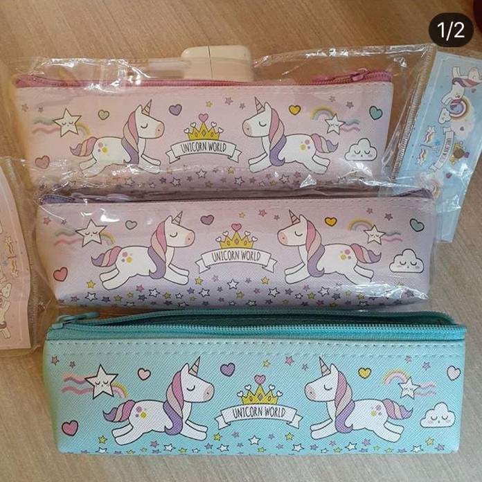

kotak pensil unicorn tebal