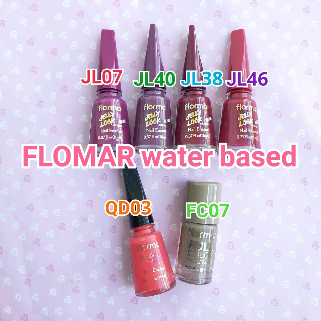 FLORMAR NAIL ENAMEL KUTEK HALAL BISA BUAT SHOLAT