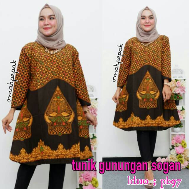 TUNIK BATIK TUNIK BATIK SOLO TUNIK BATIK WAYANG GUNUNGAN TUNIK BATIK MURAH TUNIK BATIK SOGAN