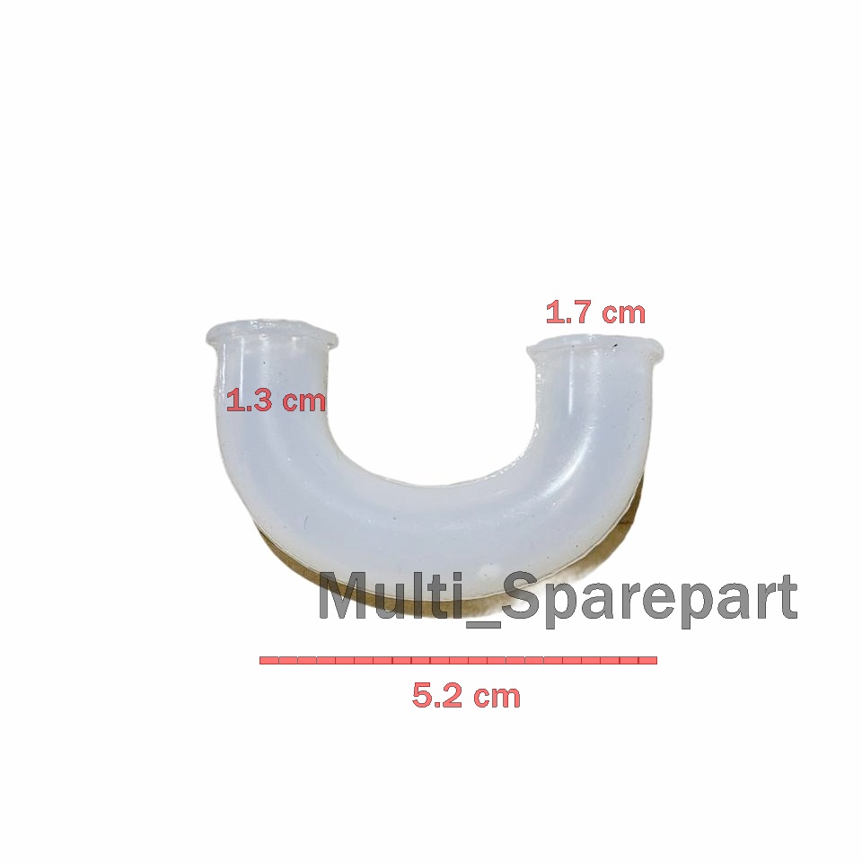 Selang Dispenser Silikon BENTUK U / Slang dalam dispenser Tabung Pemanas