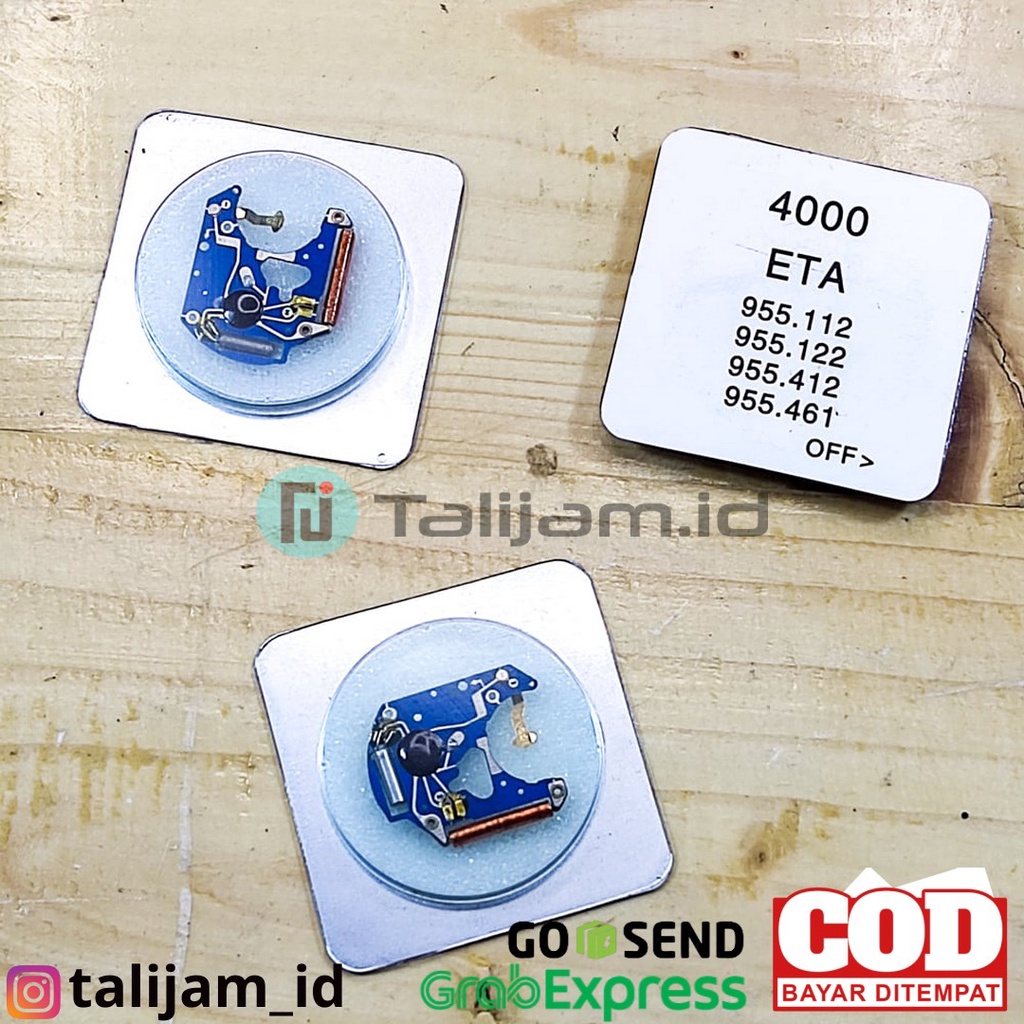 IC MESIN JAM ETA 4000 IC JAM SWISS ETA 955.112/122/412/461 BIRU