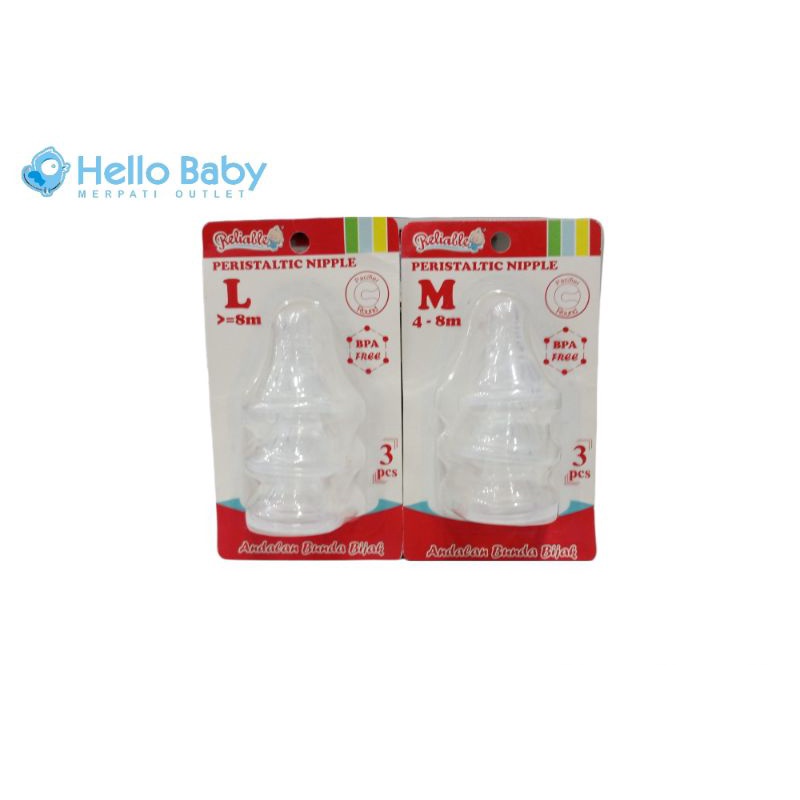 Dot Peristaltic Nipple isi 3