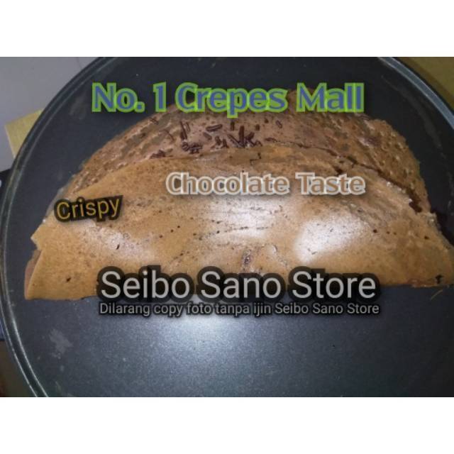 

Asli. Tepung Crepes Mall Rasa Coklat 1 Kg dari Pelopor