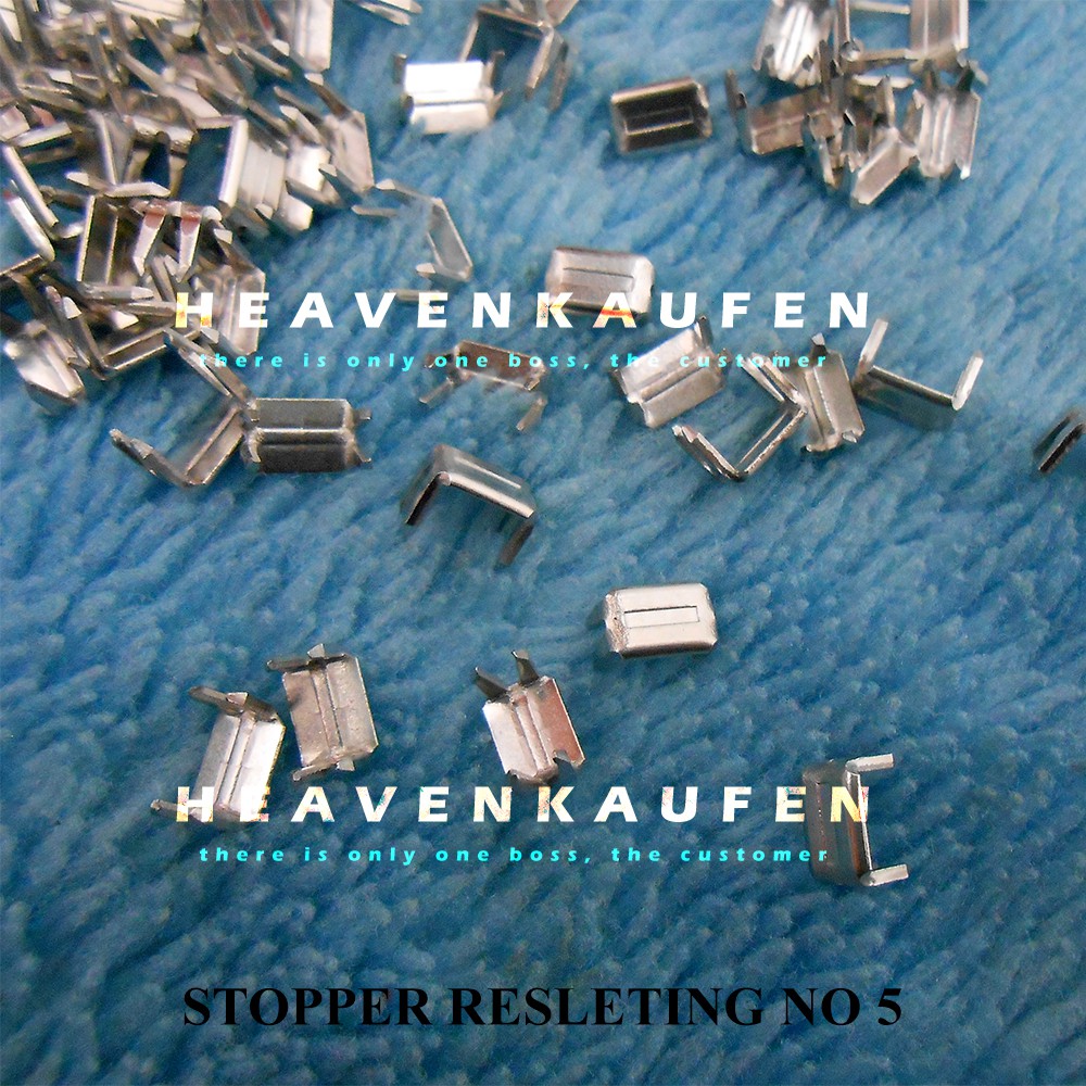 Stopper Resleting / Zipper Stopper No 5 Coil