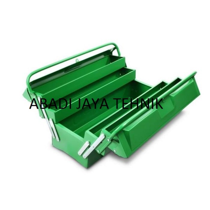 Tool Box 3 Susun Besi - Hijau Tekiro