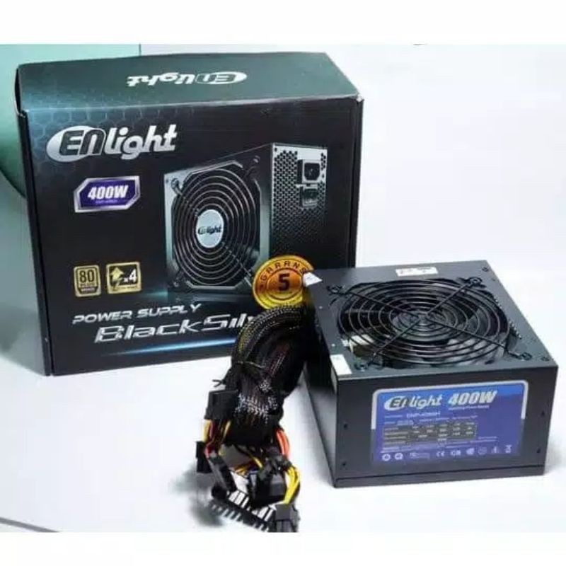PSU Power Supply Enlight 400 Watt 80 Plus Bronze