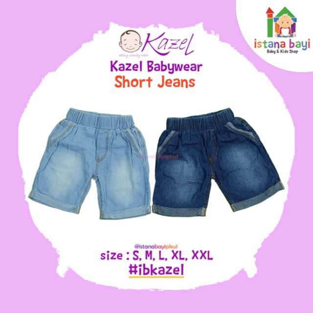 Jobel Short Jeans Edition - Celana anak isi 2 Pcs