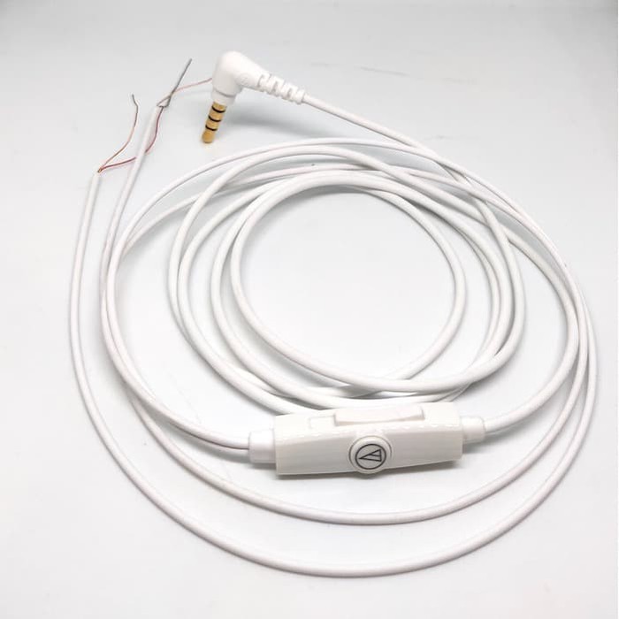 Original Audio Technica Earphone Cable With Mic Volume Control