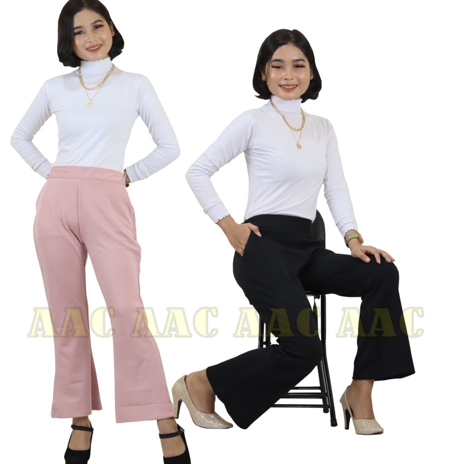 Celana Cutbray Scuba, Celana Wanita Scuba