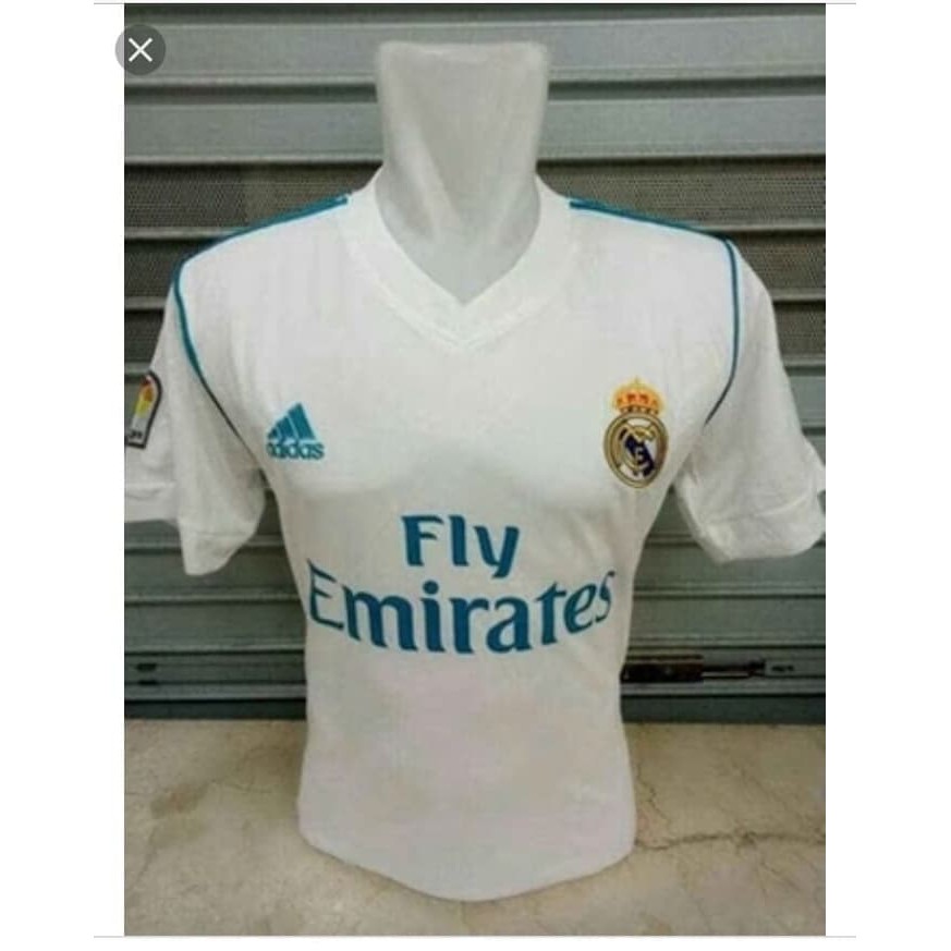 Terbaru JERSEY BAJU BOLA GRADE ORI REAL MADRID HOME 2017/18 FREE PATCH FIFA