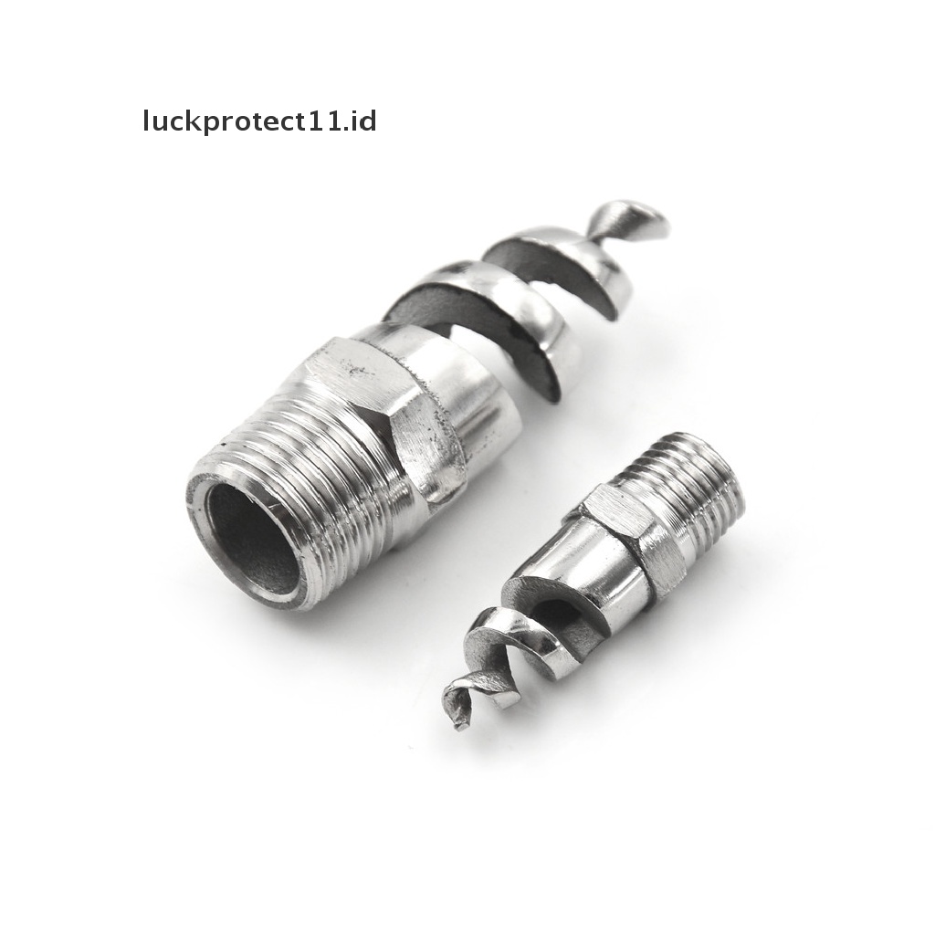 // Hg &amp; ID// Kepala Sprinkler Nozzle Atomisasi Spiral Cone Stainless Steel 1per4 &quot;1Per2&quot; Baru.