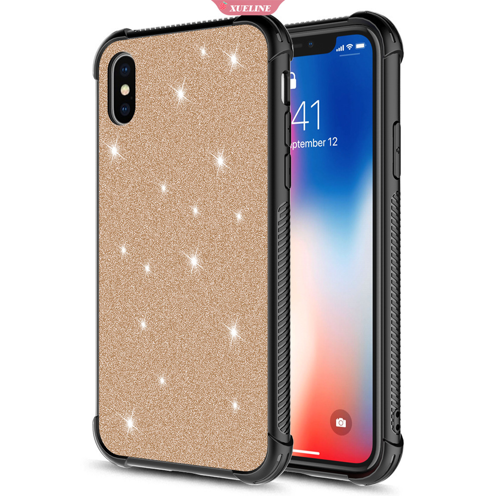 Soft Case Bahan Silikon Motif Bintang Glitter Untuk Samsung Note9 S9 S9 Plus A6 2018 A8 2018