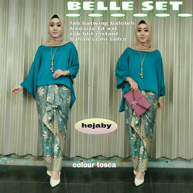  Baju  pesta setelan Belle set Shopee  Indonesia