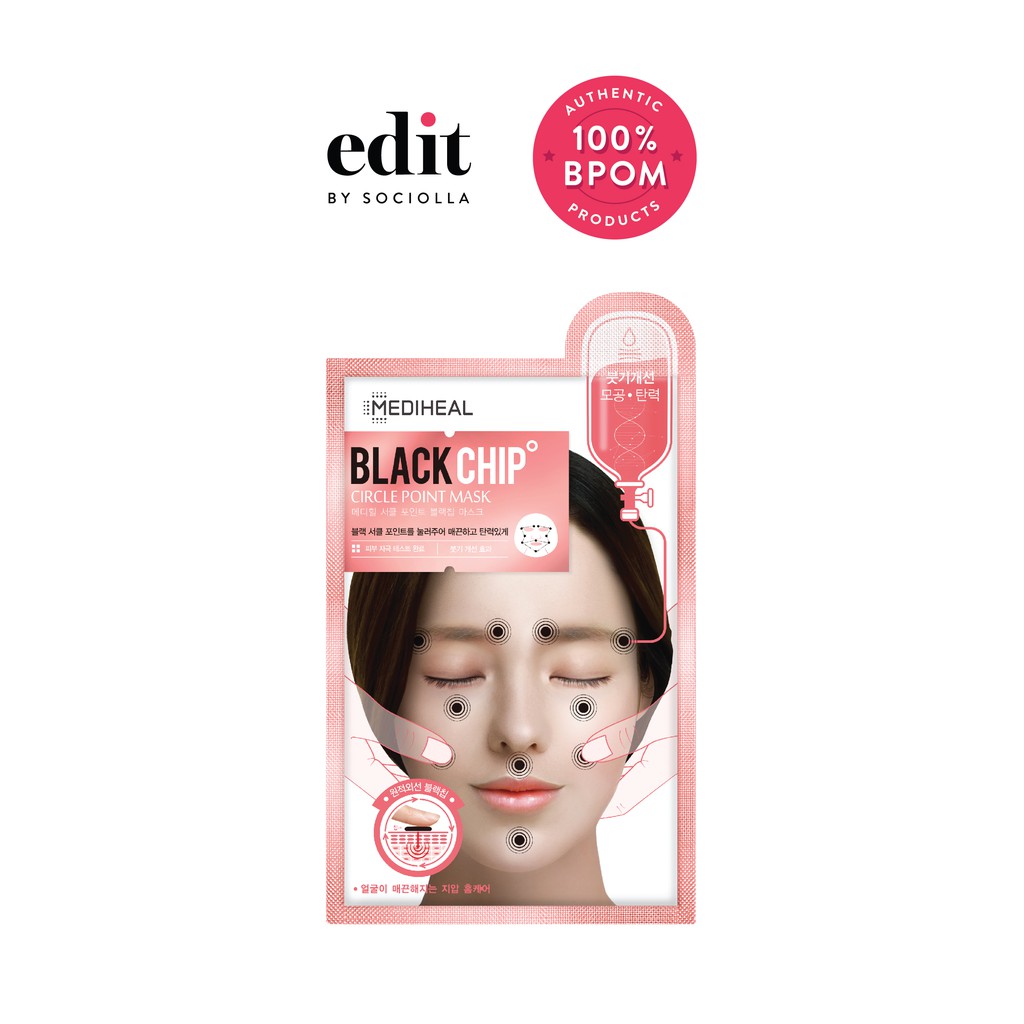 

Mediheal Circle Point Black Chip Mask Edit by Sociolla