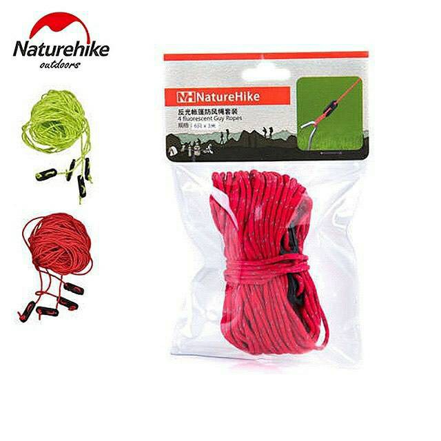 TALI TENDA KECIL NATUREHIKE (4X4 M) OUTDOOR
