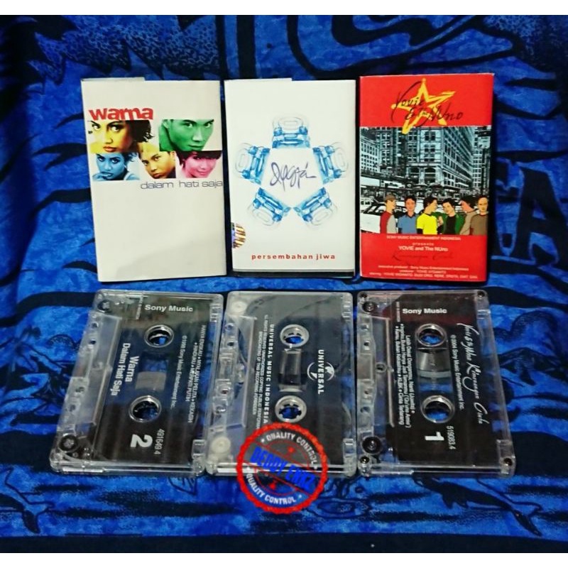 Kaset Pita Tofu Dygta Yovie N Nuno Tic Band T-Five Tangga Warna Armada
