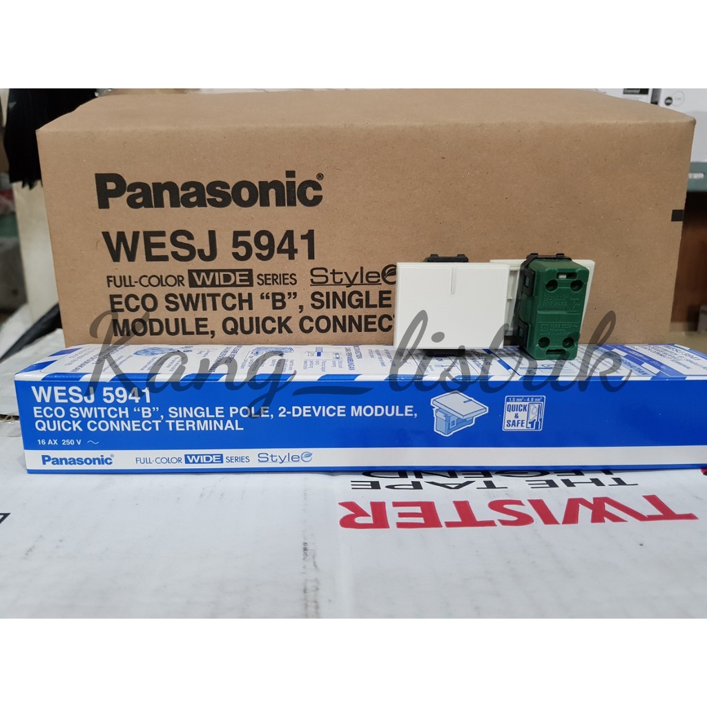 Panasonic Mata Saklar Engkel Besar WESJ5941